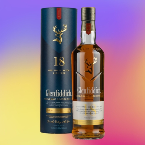 Rượu whisky đơn Scotland Glenfiddich 18 năm