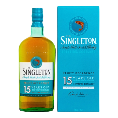 Rượu whisky đơn Scotland The Singleton 15 năm