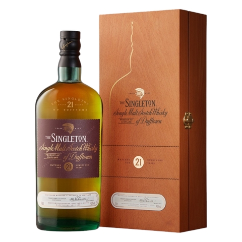 Rượu whisky đơn Scotland The Singleton Dufftown Traditionally Batch 21 năm