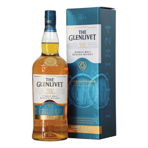 Rượu whisky đơn Scotland The Glenlivet White Oak Reserve