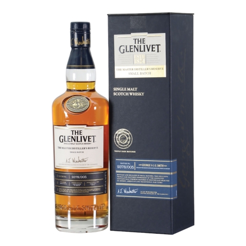Rượu whisky đơn Scotland The Glenlivet Master Distiller's Reserve Small Batch