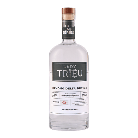 Rượu gin Việt Nam Lady Triệu - Mekong Delta Dry Gin