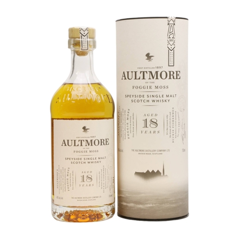 Rượu whisky đơn Scotland Aultmore 18 năm
