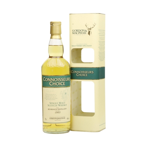 Rượu whisky đơn Scotland Benriach 1997 Gordon & Macphail Connoisseurs Choice đóng chai năm 2016