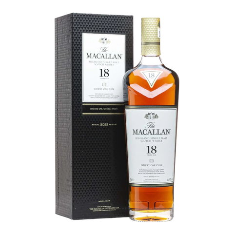 Rượu whisky đơn Scotland Macallan 18 năm