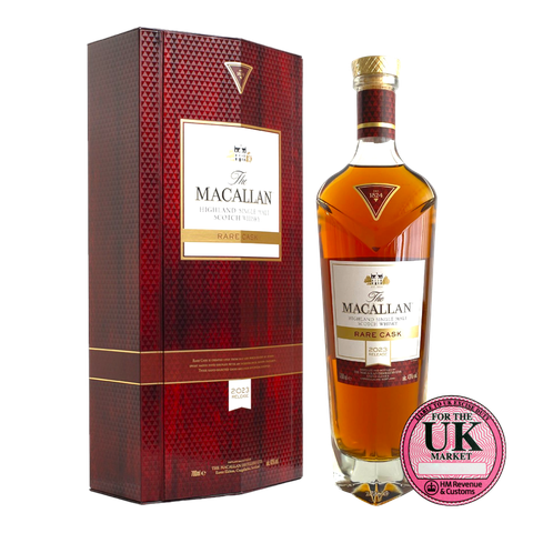 Rượu whisky đơn Scotland Macallan Rare Cask - hộp đơn 2023 UK Market / KT2