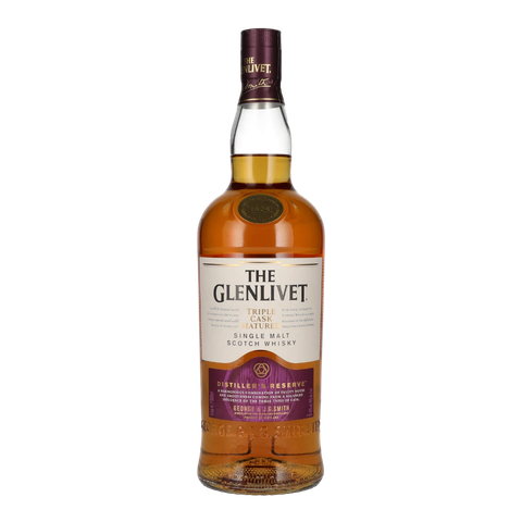 Rượu whisky đơn Scotland The Glenlivet - Triple cask matured distillers reserve - Glenlivet tím