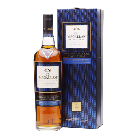 Rượu whisky đơn Scotland The Macallan Estate Reserve 1824