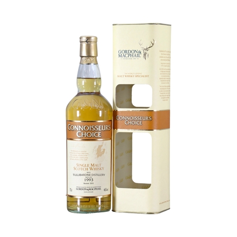 Rượu whisky đơn Scotland Tullibardine 1993 Gordon & Macphail Connoisseurs Choice đóng chai năm 2015