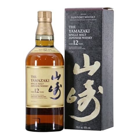 Rượu whisky đơn Nhật Bản The Yamazaki 12 năm