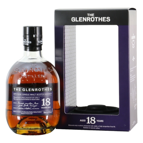Rượu whisky đơn Scotland Glenrothes 18 năm