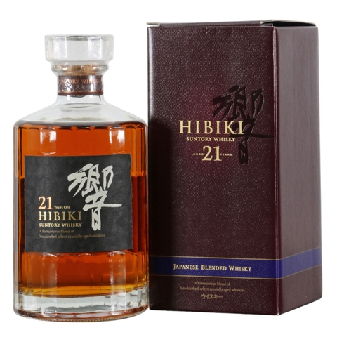 Rượu whisky pha trộn Nhật Bản Hibiki 21 năm