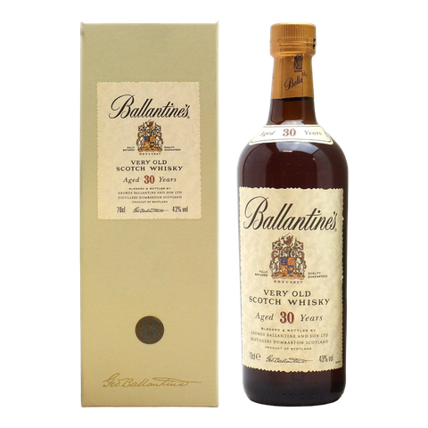 Rượu whisky pha trộn Scotland Ballantine's 30 năm - Very Old 700ml 43% hộp đơn