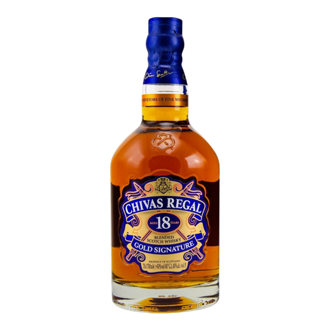 Rượu whisky pha trộn Scotland Chivas Regal 18 năm Gold Signature