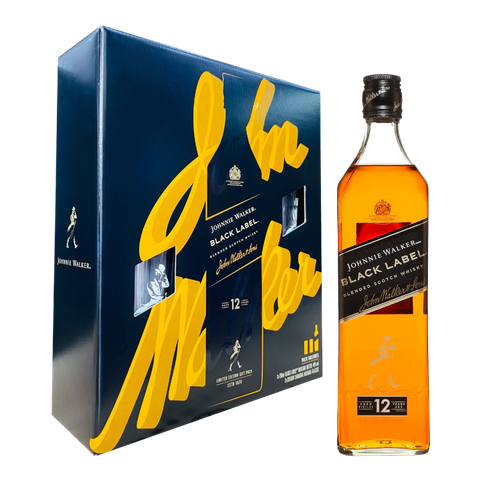 Rượu whisky pha trộn Scotland Johnnie Walker Black Label 12 năm hộp quà tặng 2024 / K32C