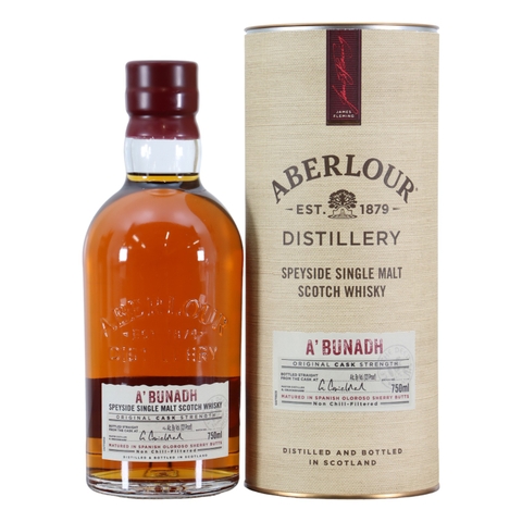 Rượu whisky đơn Scotland Aberlour Abunadh