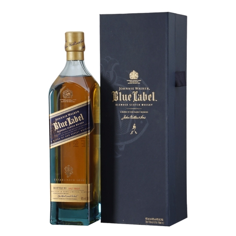 Rượu whisky pha trộn Scotland Johnnie Walker Blue Label