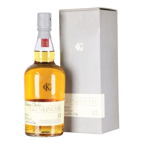 Rượu whisky đơn Scotland Glenkinchie 12 năm