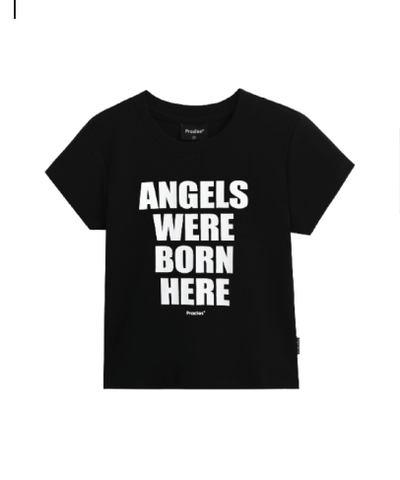 SLOGAN BABY TEE