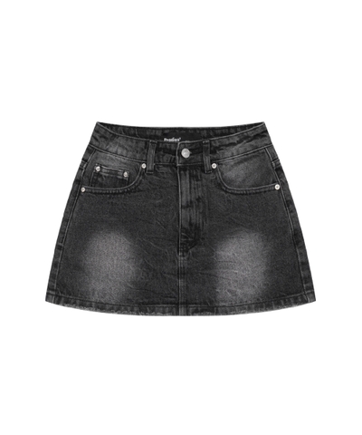 GRINDING DENIM SKIRT