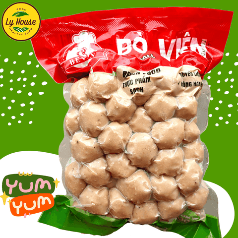 Bò Viên Bevin 500g | Dai Ngon, Thơm Vị Bò – Giá Sỉ Quán Ăn