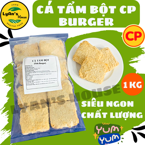 Cá tẩm bột CP BURGER 1kg