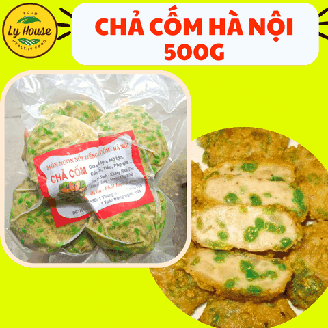Chả Cốm Hà Nội 500g | Đặc Sản Hà Nội – Dai Ngon Chuẩn Vị, Giá Sỉ Quán Ăn