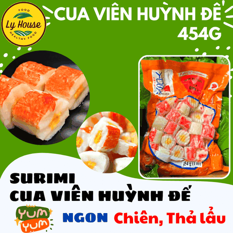 Cua Viên Huỳnh Đế Yosa 454g | Viên Cua Thả Lẩu – Chiên Nướng Ngon