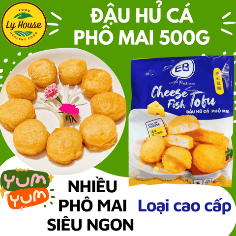 Đậu Hủ Cá Phô Mai EB Malaysia | Nhân Phô Mai Tan Chảy – Thả Lẩu, Chiên Nướng Ngon