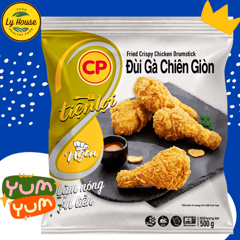 Đùi Gà Rán CP 500g (3–4 cái) | Gà Rán Ngon – Giá Sỉ Quán Ăn