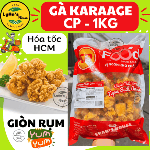 Gà Karaage CP 1kg | Gà Rán Phong Cách Nhật – Giá Sỉ Quán Ăn – Giao Nhanh HCM