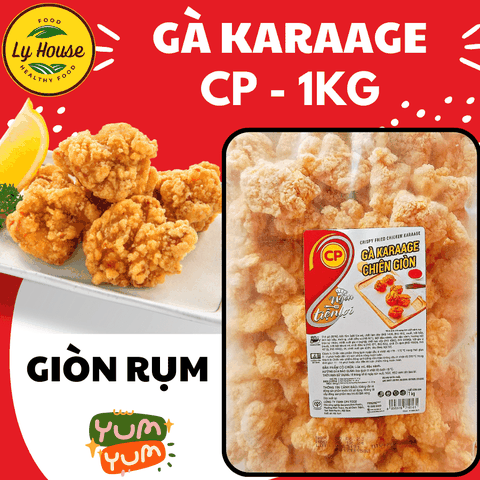 Gà Karaage CP 1kg | Gà Rán Phong Cách Nhật – Giá Sỉ Quán Ăn – Giao Nhanh HCM
