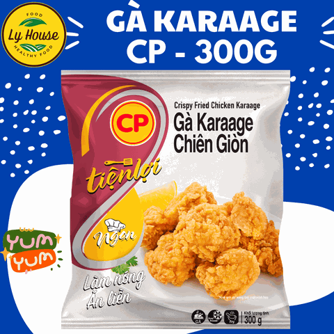Gà Karaage CP 300g | Gà Chiên Giòn Phong Cách Nhật – Giá Sỉ Cho Quán Ăn