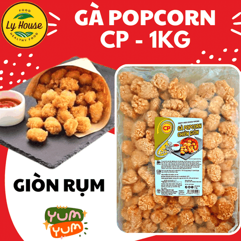 Gà Popcorn CP 1kg | Gà Viên Chiên Giòn – Giá Sỉ Cho Quán Ăn – Giao Nhanh HCM