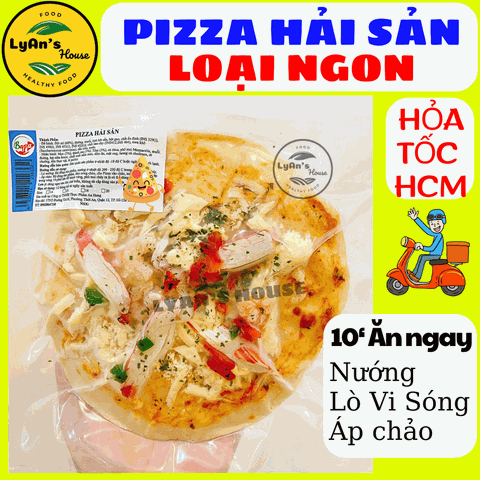 Pizza Hải Sản (Size 15cm) – Tươi Ngon, Đậm Vị Biển