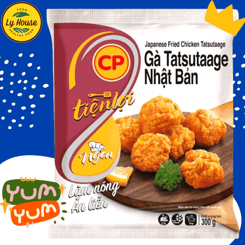 Gà Tatsutaage CP 300g | Gà Chiên Giòn Nhật Bản – Giá Sỉ Quán Ăn