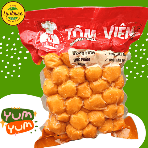 Tôm Viên Bevin 500g | Dai Ngọt, Dễ Chế Biến – Giá Sỉ Quán Ăn