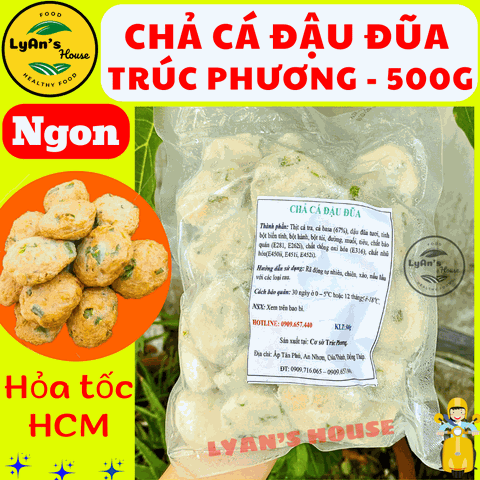 Chả Cá Đậu Đũa Trúc Phương 500g – Món Ăn Ngon Sẵn Sàng Chế Biến