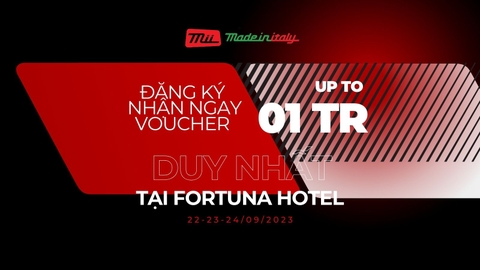 Đăng ký nhận Voucher Đại tiệc hàng hiệu tại Fortuna ngày 22-23-24/09/2023