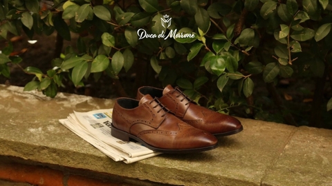 Phong cách thật Ý với giày lười nam da bò cao cấp nhập khẩu