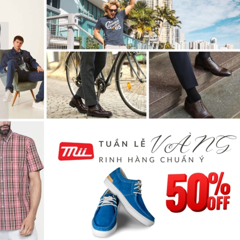 Tuần lễ vàng - Săn hàng chuẩn Ý