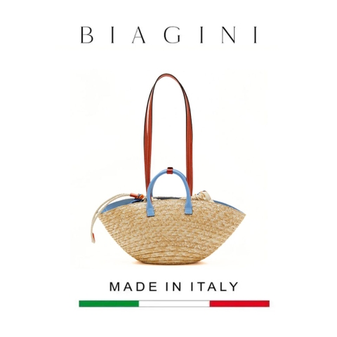 TÚI SHOPPING – BIAGINI - SẢN XUẤT THỦ CÔNG TỪ ITALY