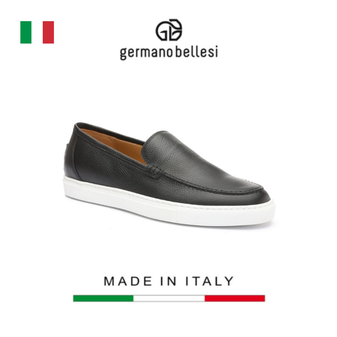 GIÀY LƯỜI DA THẬT - GERMANO BELLESI - SẢN XUẤT THỦ CÔNG TẠI ITALY