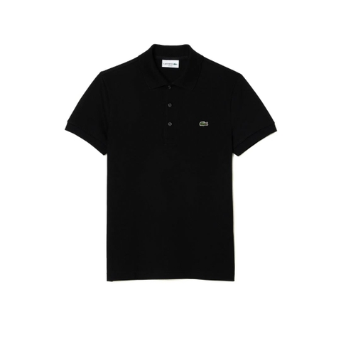 ÁO POLO SLIM FIT MÀU ĐEN - LACOSTE - NHẬP KHẨU CHÍNH HÃNG TỪ CHLB ĐỨC