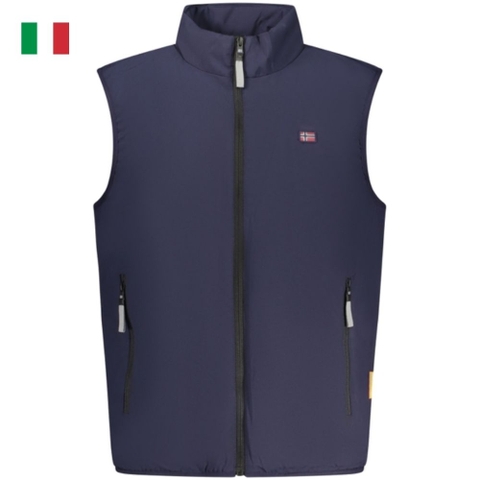 ÁO PHAO GILE NAM MÀU XANH THAN - NORWAY - NHẬP KHẨU CHÍNH HÃNG TỪ Ý