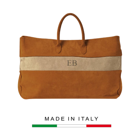 Túi du lịch da lộn - EMMY BOO - SẢN XUẤT THỦ CÔNG TỪ ITALY