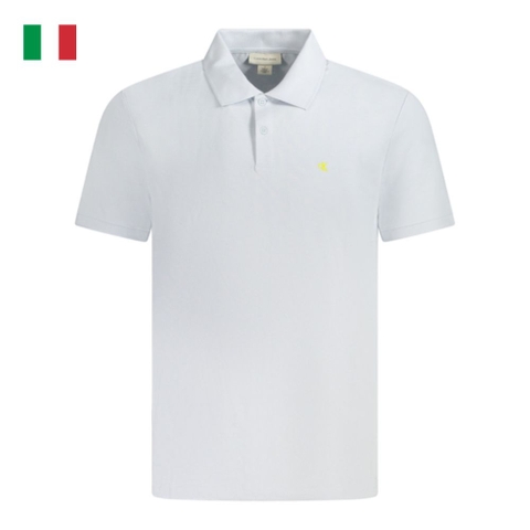 ÁO POLO CỘC TAY NAM MÀU XANH NHẠT - CALVIN KLEIN - NHẬP KHẨU CHÍNH HÃNG TỪ ITALY