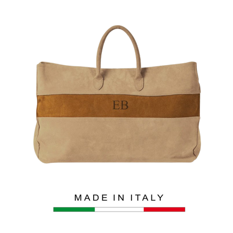 Túi du lịch da lộn - EMMY BOO - SẢN XUẤT THỦ CÔNG TỪ ITALY