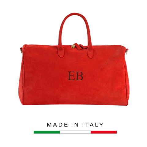 Túi du lịch da lộn - EMMY BOO - SẢN XUẤT THỦ CÔNG TỪ ITALY