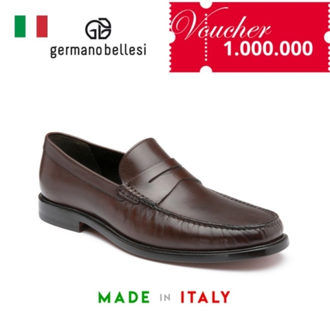 GIÀY LƯỜI CÔNG SỞ (DA THẬT) - GERMANO BELLESI - SẢN XUẤT THỦ CÔNG TẠI ITALY